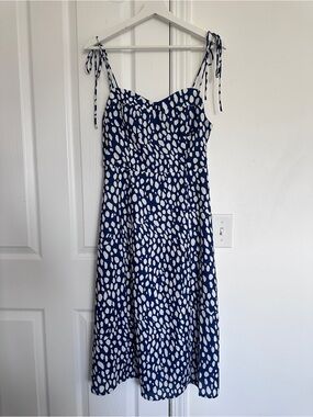 Commense Brush stroke Midi Dress